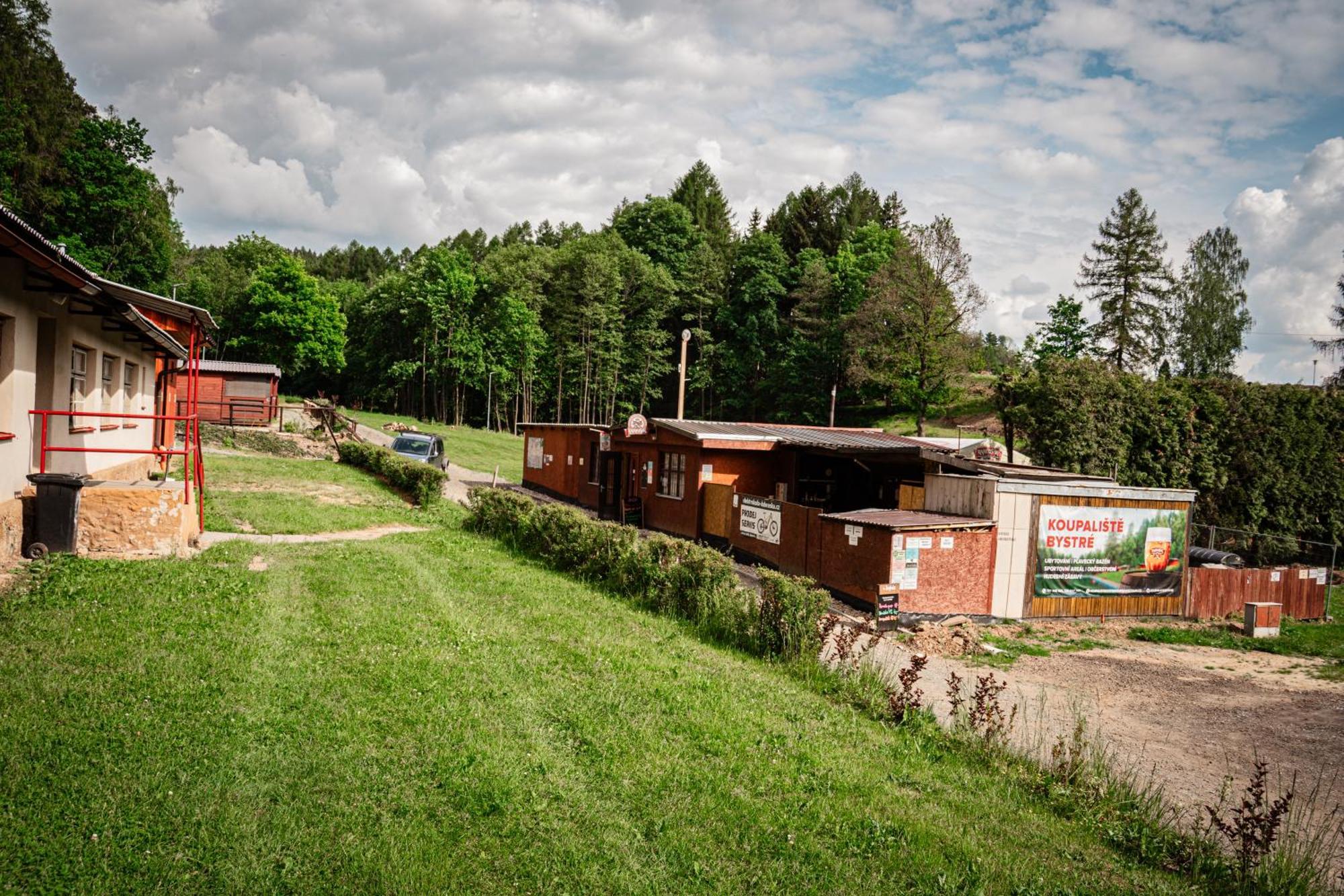 Chatka Agawa V Arealu Koupaliste Bystre V Orlickych Horach Экстерьер фото