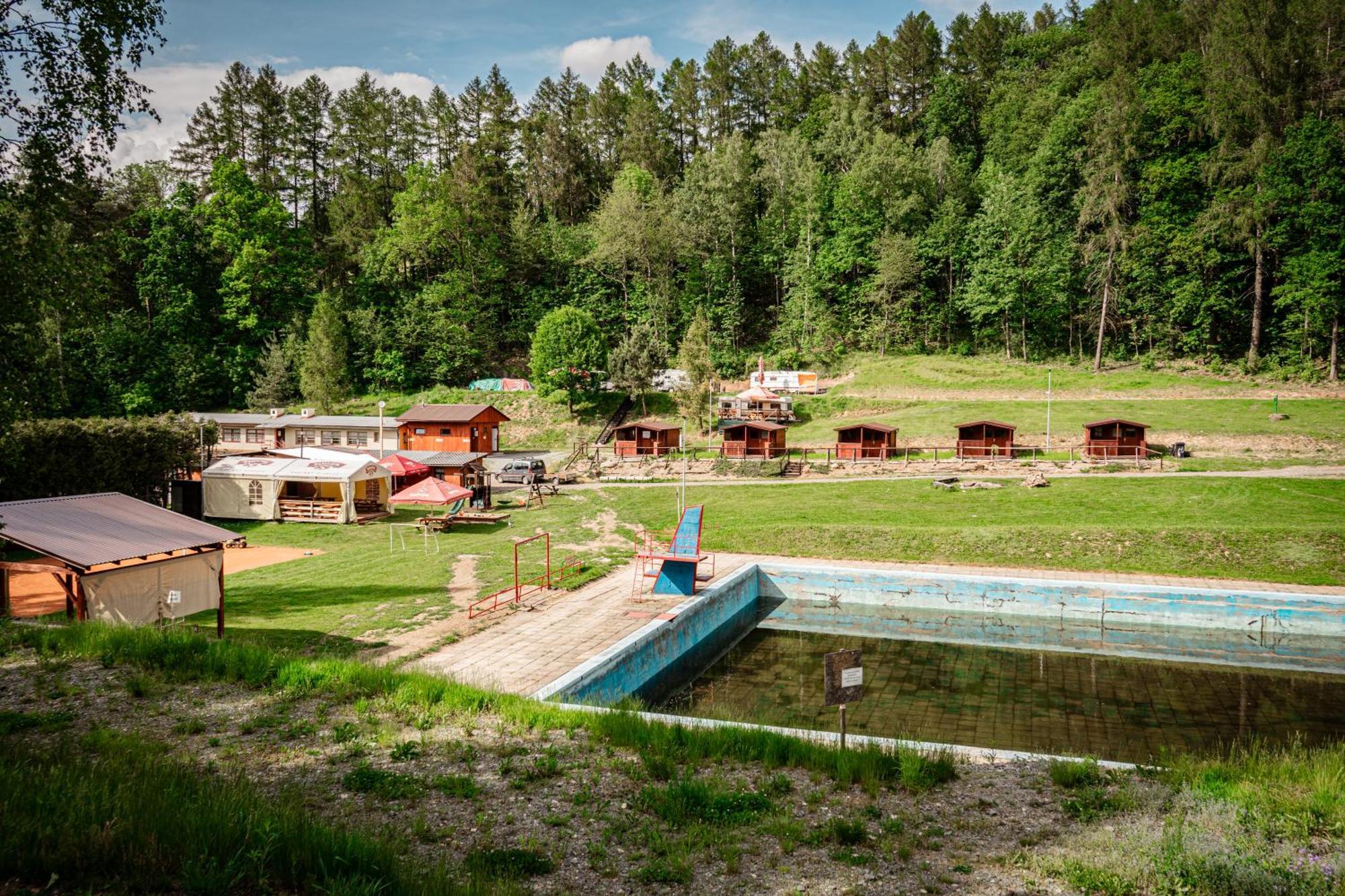 Chatka Agawa V Arealu Koupaliste Bystre V Orlickych Horach Экстерьер фото